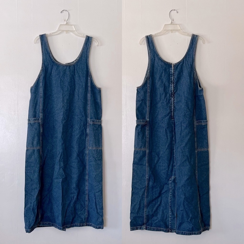 Vintage J.L. N.Y. Sport Denim Straight Dress